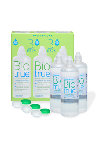 Biotrue Tri Pack - solutions multifonctions - irisoft