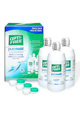OptiFree Puremoist Pack eco - solutions multifonctions - irisoft