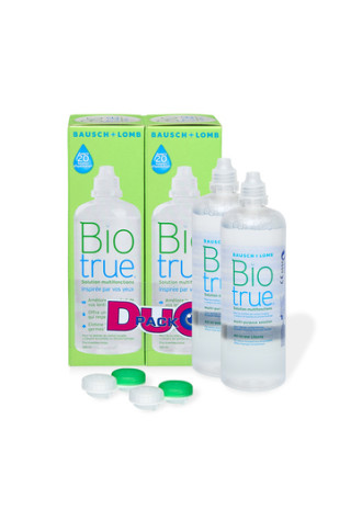 Biotrue Duo Pack - solutions multifonctions - irisoft
