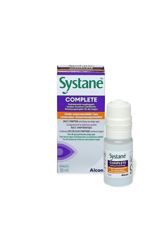 Systane Complete sans conservateur - nettoyants et lotions lentilles - irisoft