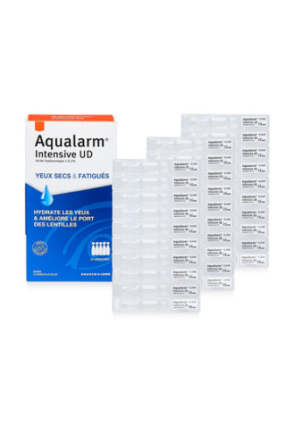 Aqualarm Intensive Unidoses - nettoyants et lotions lentilles - irisoft