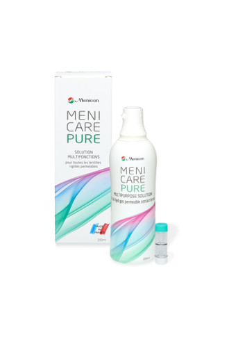 Menicare Pure - solutions pour lentille rigide - irisoft
