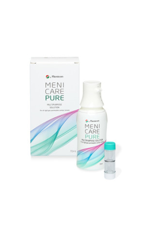 Menicare Pure - solutions pour lentille rigide - irisoft