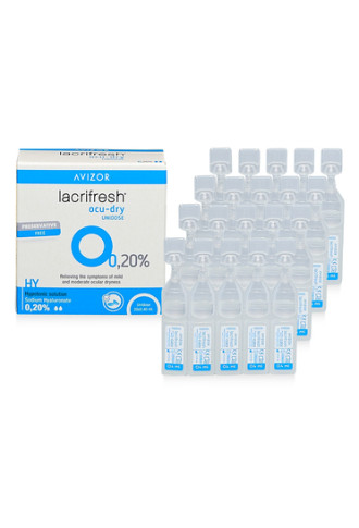 Lacrifresh Ocudry 0.2% - nettoyants et lotions lentilles - irisoft