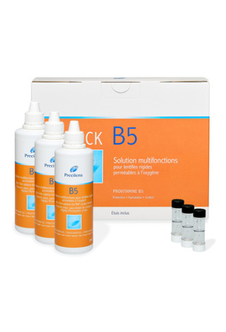 Multiclean (anciennement B5) - Pack - solutions pour lentille rigide - irisoft