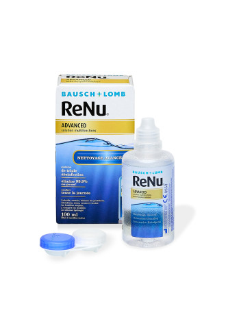 Renu Advanced 100ml - solutions multifonctions - irisoft
