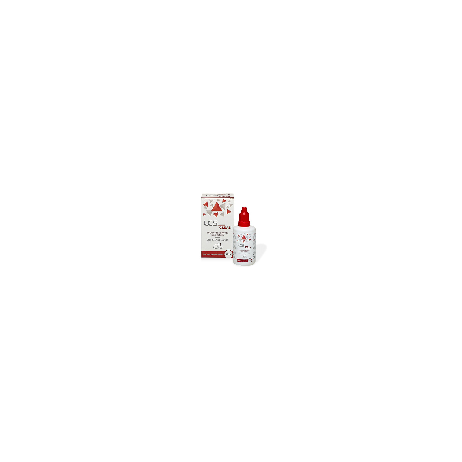 Lcs Clean LCS Clean - flacon 40 ml - nettoyants et lotions lentilles - irisoft